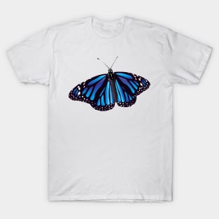 Blue Monarch Butterflies T-Shirt